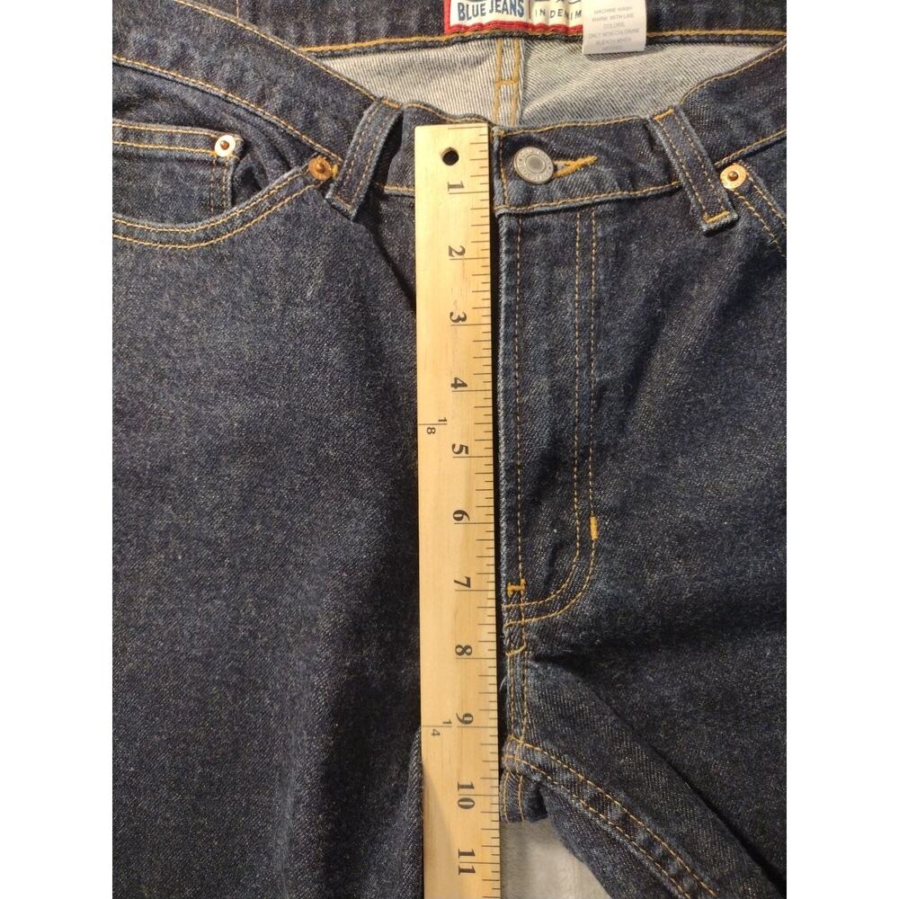 Vtg Old Navy Jeans Womens 8 Ankle Dark Wash High Waist Retro Y2K Casual American - Picture 5 of 12